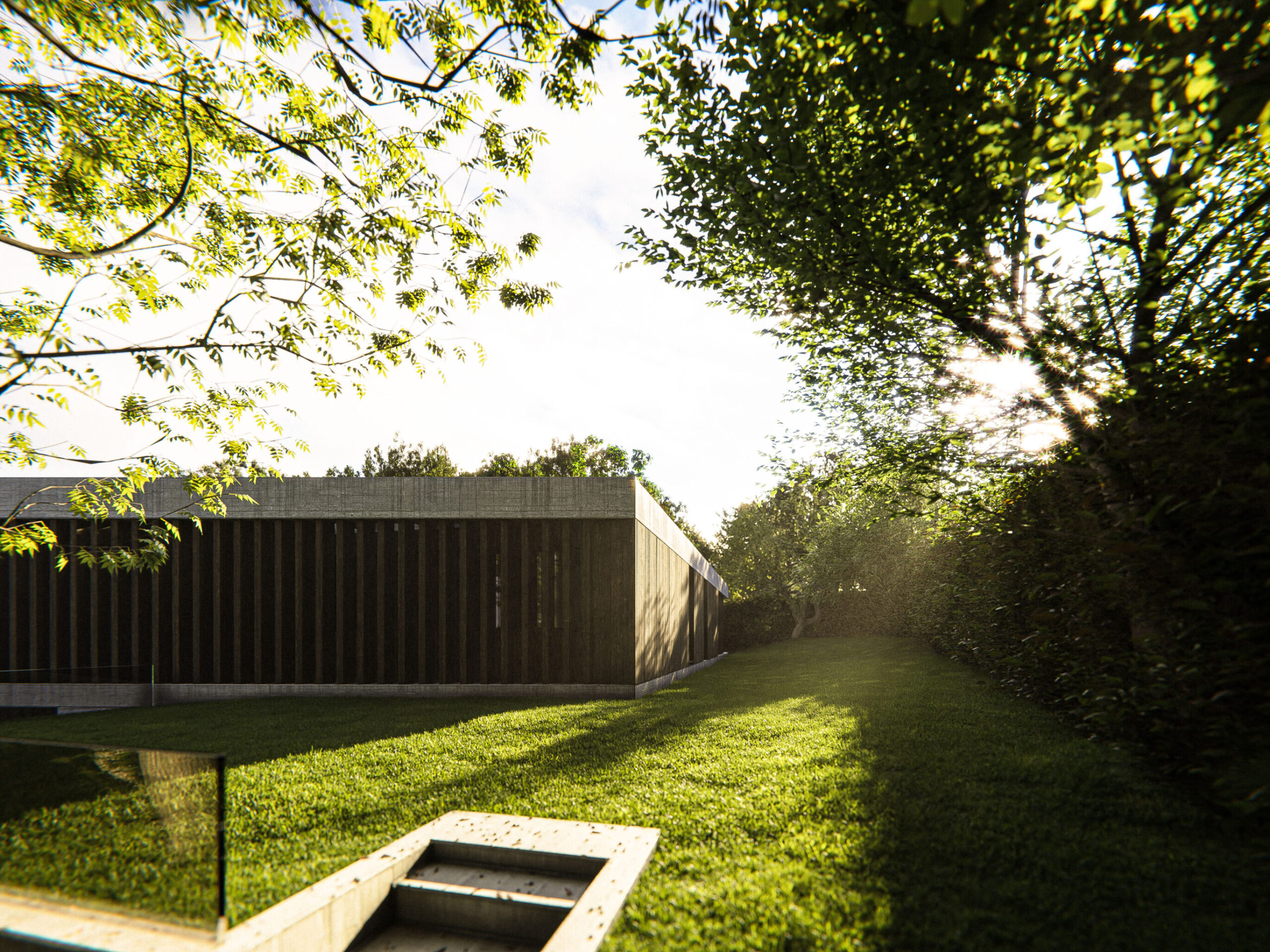 House by the Forest architectural visualisation