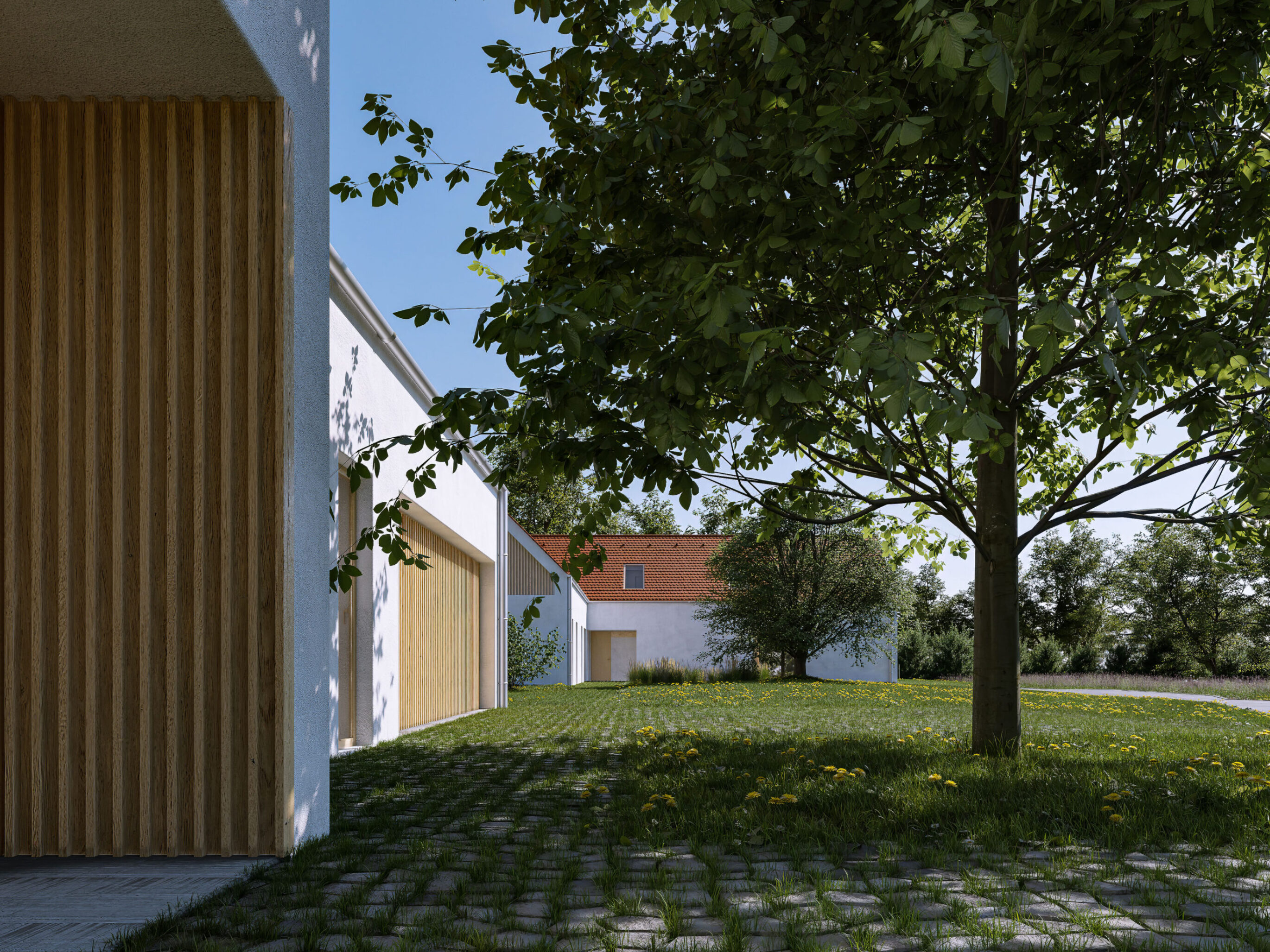 Family Houses Klec project view