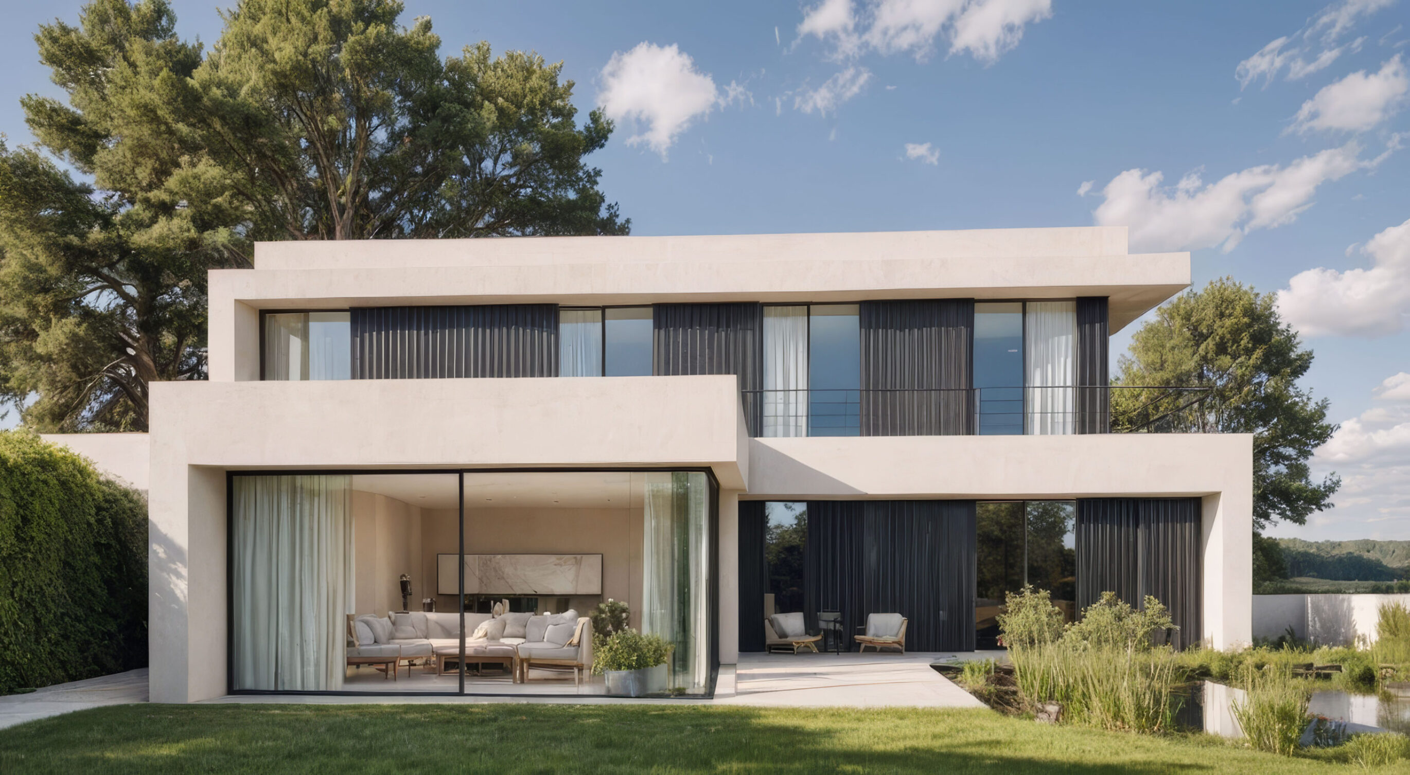 Vila Bukova landscape visualisation